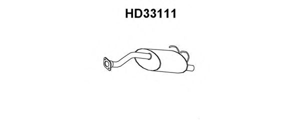 Tubo de Escape para HONDA Civic 1.4i S