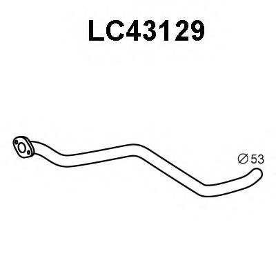 Tubo de Escape para LANCIA Lybra 1.8i 16V