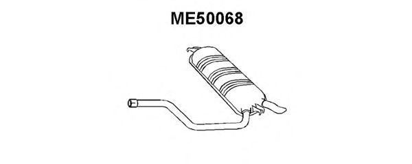 Tubo de Escape para MERCEDES-BENZ Clase E E 220