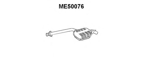Tubo de Escape para MERCEDES-BENZ Clase E E 250 TD