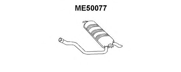Tubo de Escape para MERCEDES-BENZ Clase E E 250 TD