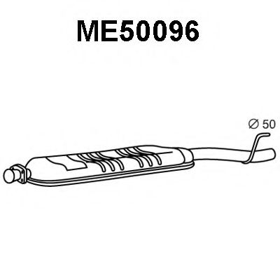Tubo de Escape para MERCEDES-BENZ Clase C C 220 D