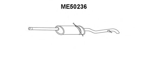 Tubo de Escape para MERCEDES-BENZ Clase A A 170 CDI