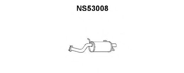Tubo de Escape para NISSAN Micra 1.0i 16V