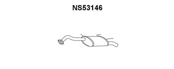 Tubo de Escape para NISSAN Primera 1.6