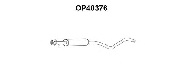 Tubo de Escape para OPEL Vectra 1.6i