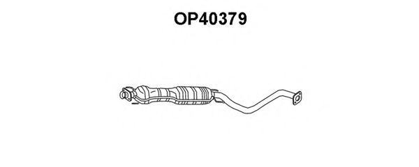 Tubo de Escape para OPEL Vectra 2.2i 16V