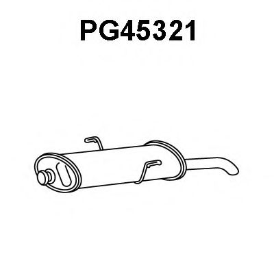 Tubo de Escape para PEUGEOT 306 1.4