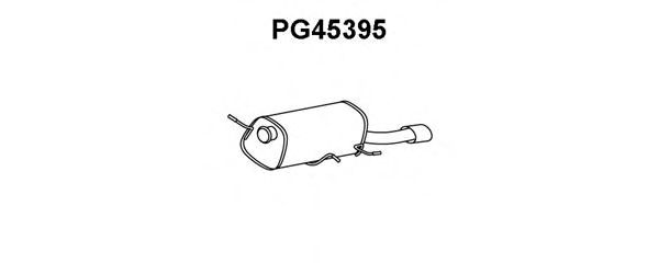 Tubo de Escape para PEUGEOT 307 2.0 16V
