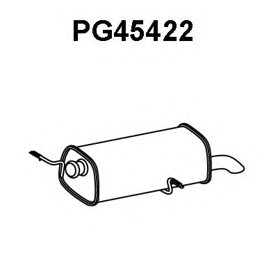 Tubo de Escape para CITROEN C4 1.6 HDi 90