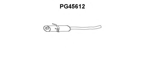 Tubo de Escape para CITROEN Jumpy 1.9 D