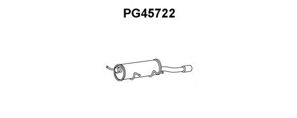 Tubo de Escape para PEUGEOT 307 1.6 16V