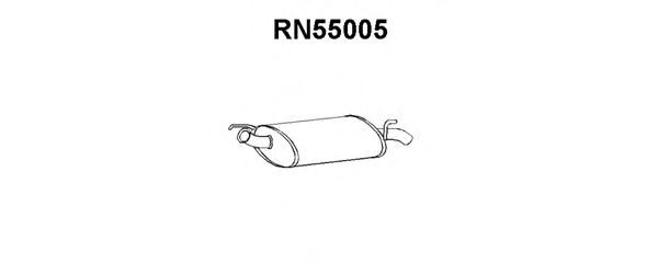 Tubo de Escape para RENAULT SUPER 5 1.4