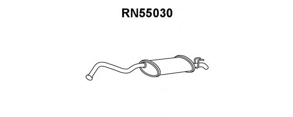 Tubo de Escape para RENAULT R 21 1.4