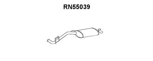 Tubo de Escape para RENAULT Clio 1.8