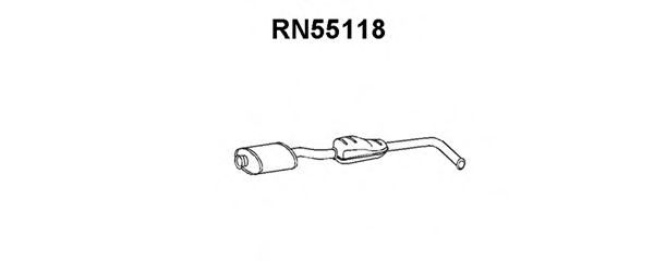 Tubo de Escape para RENAULT Clio 1.4