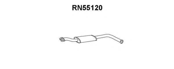 Tubo de Escape para RENAULT Clio 1.2