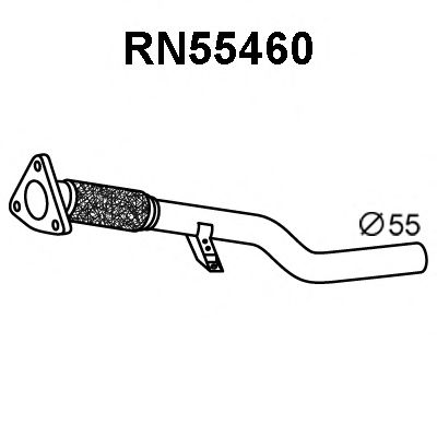 Tubo de Escape para RENAULT Mégane CC 1.6 dCi 130