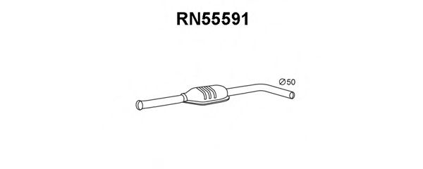 Tubo de Escape para RENAULT Mégane 1.4i