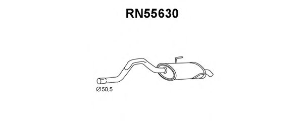 Tubo de Escape para RENAULT Espace 2.0 16V