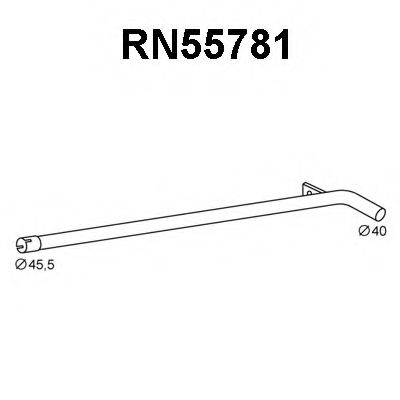 Tubo de Escape para RENAULT Clio 1.5 dCi