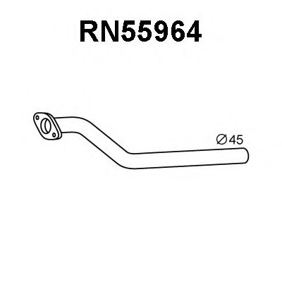 Tubo de Escape para RENAULT Kangoo 1.5 dCi