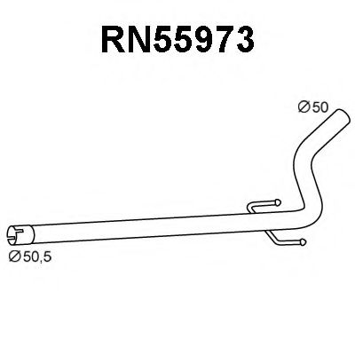 Tubo de Escape para RENAULT Kangoo 1.5 dCi