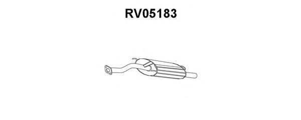 Tubo de Escape para ROVER Rover 400 414