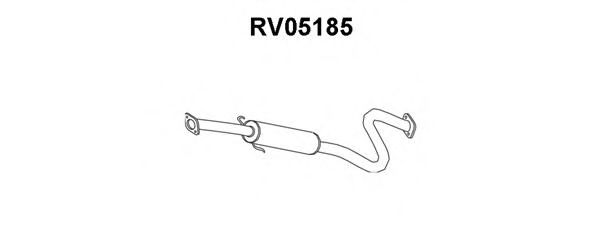 Tubo de Escape para ROVER Rover 200 211 1.1
