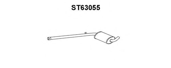 Tubo de Escape para SEAT Toledo 1.8
