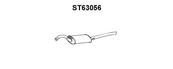 Tubo de Escape para SEAT Toledo 1.8