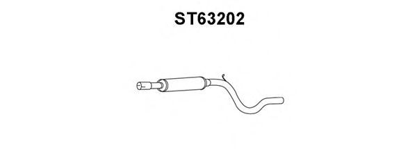 Tubo de Escape para SEAT Inca 1.9 D/SDI