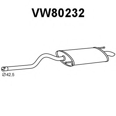 Tubo de Escape para SEAT Inca 1.9 D/SDI