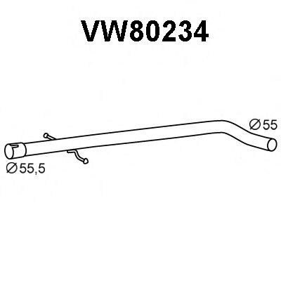 Tubo de Escape para SKODA Octavia 1.9 TDI
