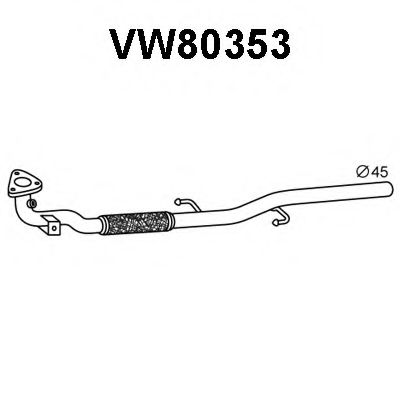 Tubo de Escape para SEAT Cordoba 1.2 12V