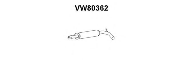 Tubo de Escape para SEAT Ibiza 1.4 16V