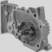 Bomba de agua para RENAULT Clio 1.4 16V