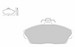 Pastillas de freno para LAND ROVER Freelander 1.8i