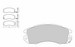 Pastillas de freno para SUBARU Legacy 2.2i 4WD