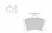 Pastillas de freno para AUDI 80 2.0 E 16V