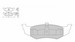 Pastillas de freno para CHRYSLER 300 M 3.5 V6 24V