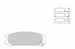 Pastillas de freno para SUBARU Legacy 2.2i 4WD