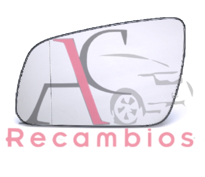 CRISTAL RETROVISOR IZQUIERDO ASFERICO