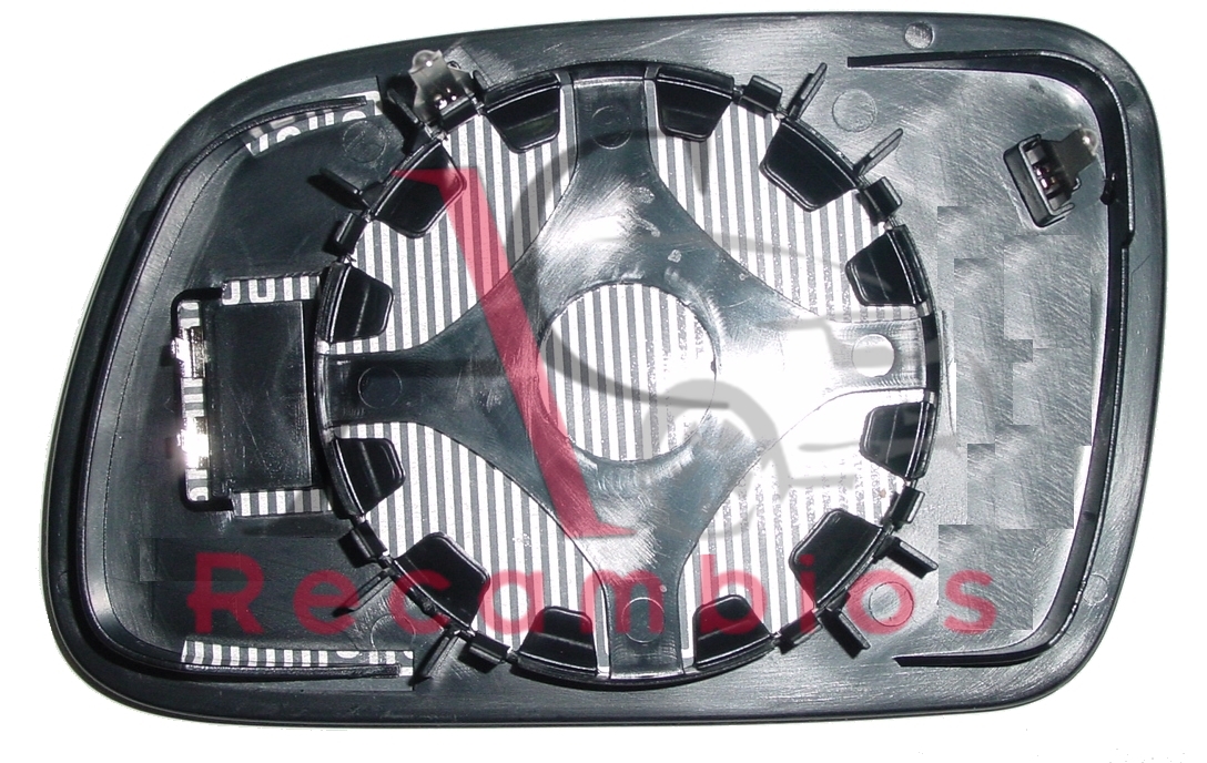 CRISTAL RETROVISOR DERECHO CONVEXO AZUL TERMICO =0732017