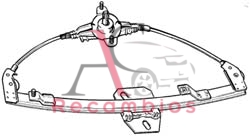 ELEVALUNAS DELANTERO MANUAL DERECHO