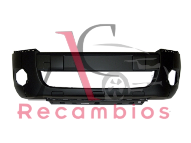 PARAGOLPES DELANTERO NEGRO CON HUECOS ANTNIEBLA ARO INFERIOR