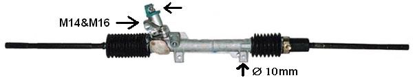 Cremallera Direccion Asistida Reconstruida para CITROEN Berlingo 1.1i