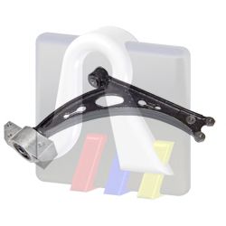 Trapecio susp sin rótula derecha para SEAT Toledo 2.0 FSI
