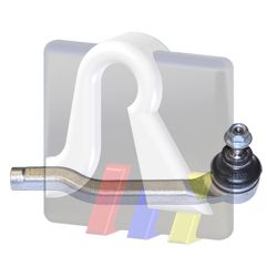 Rótula de dirección derecha para HONDA Civic 1.4i S
