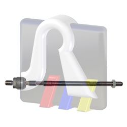 Rotula axial para VOLVO V40 1.8 16V